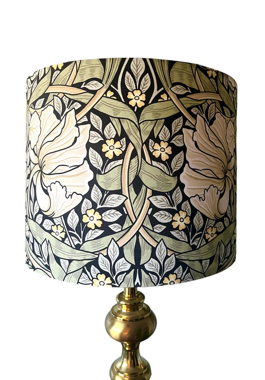 William Morris floral lampshade