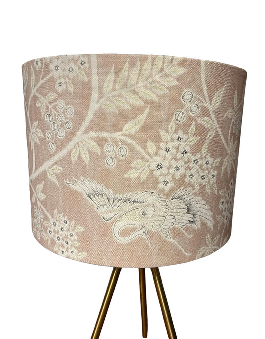 Pink Crane Lampshade