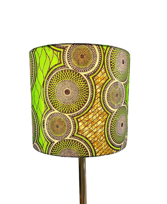 African Ankara Fabric Lampshade