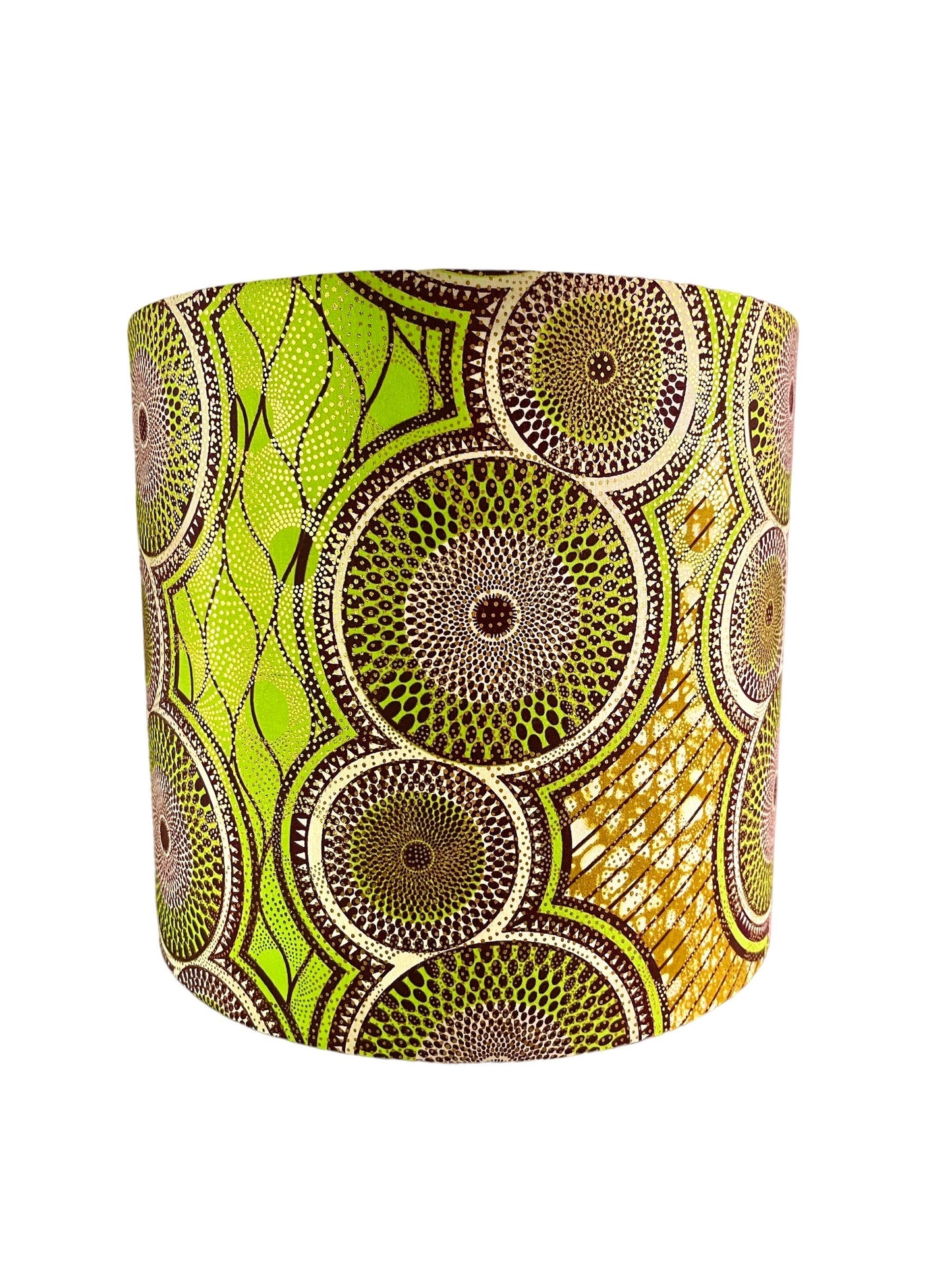 African Ankara Fabric Lampshade