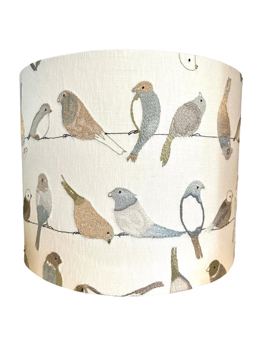 Birds on a Wire Lampshade