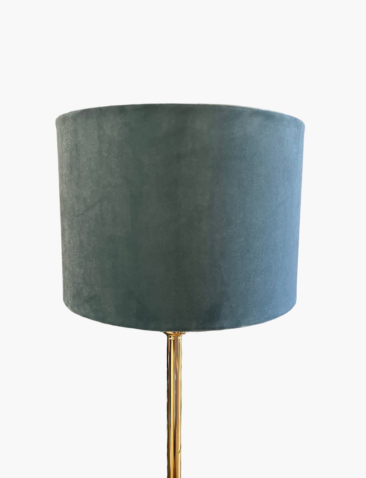 Velvet Teal Lampshade