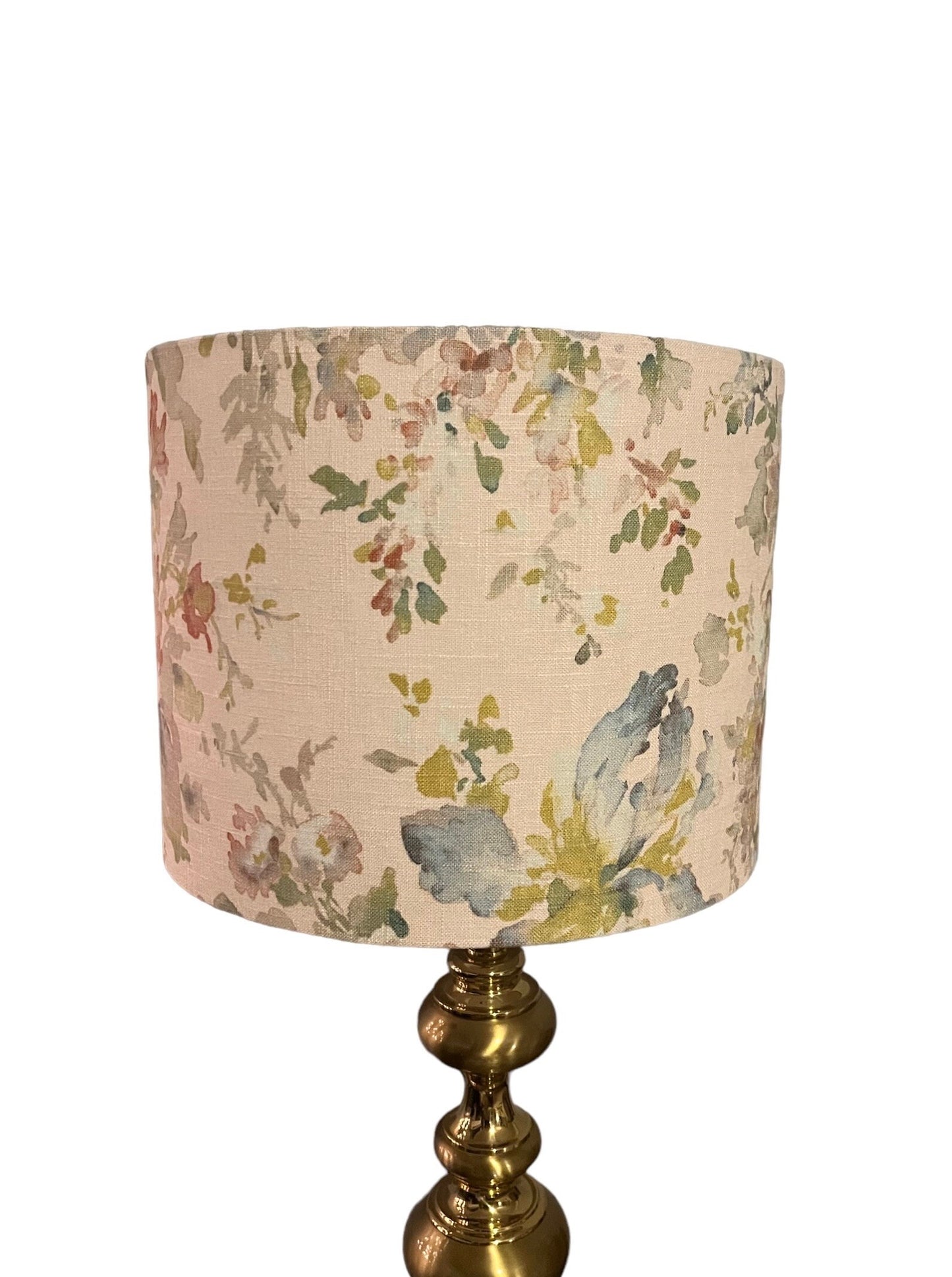 Floral Linen Lampshade