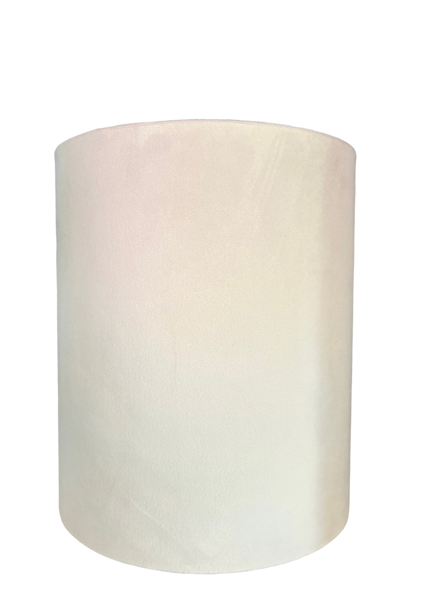 Cream Velvet Lampshade