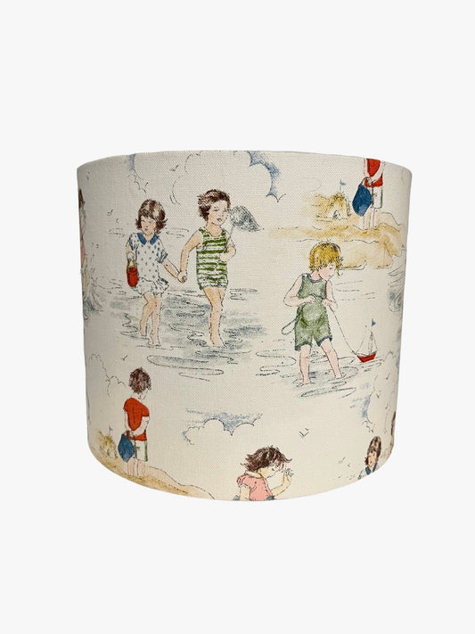 Children on the Beach Lampshade