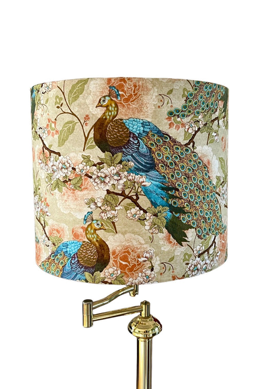 Peacock Lampshade