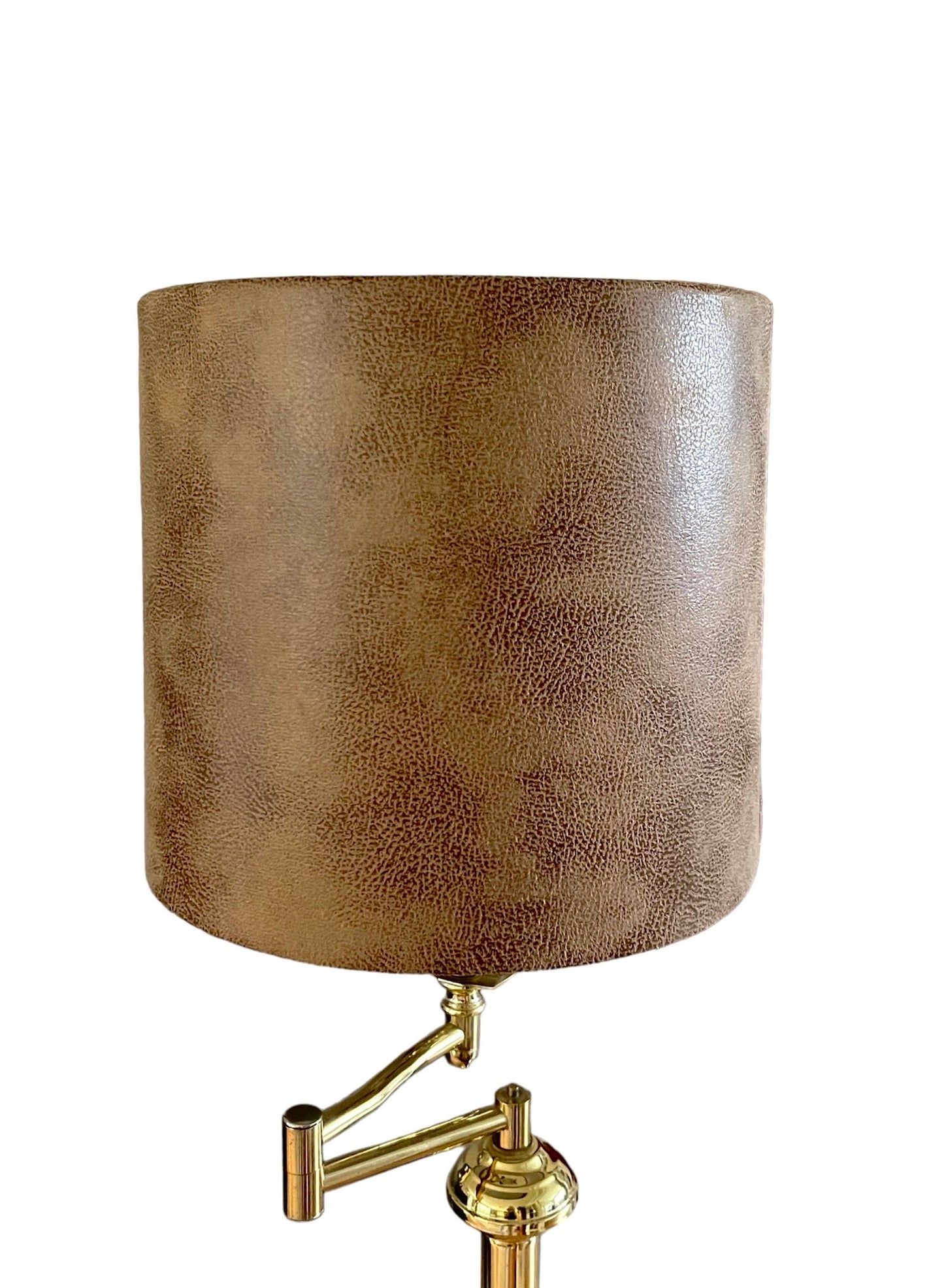 Faux Leather Lampshade